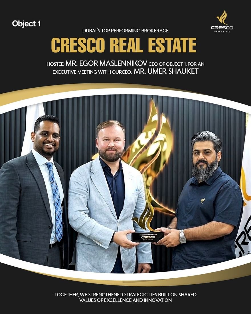Umer Shauket with Egor Maslennikov CEO of Object 1