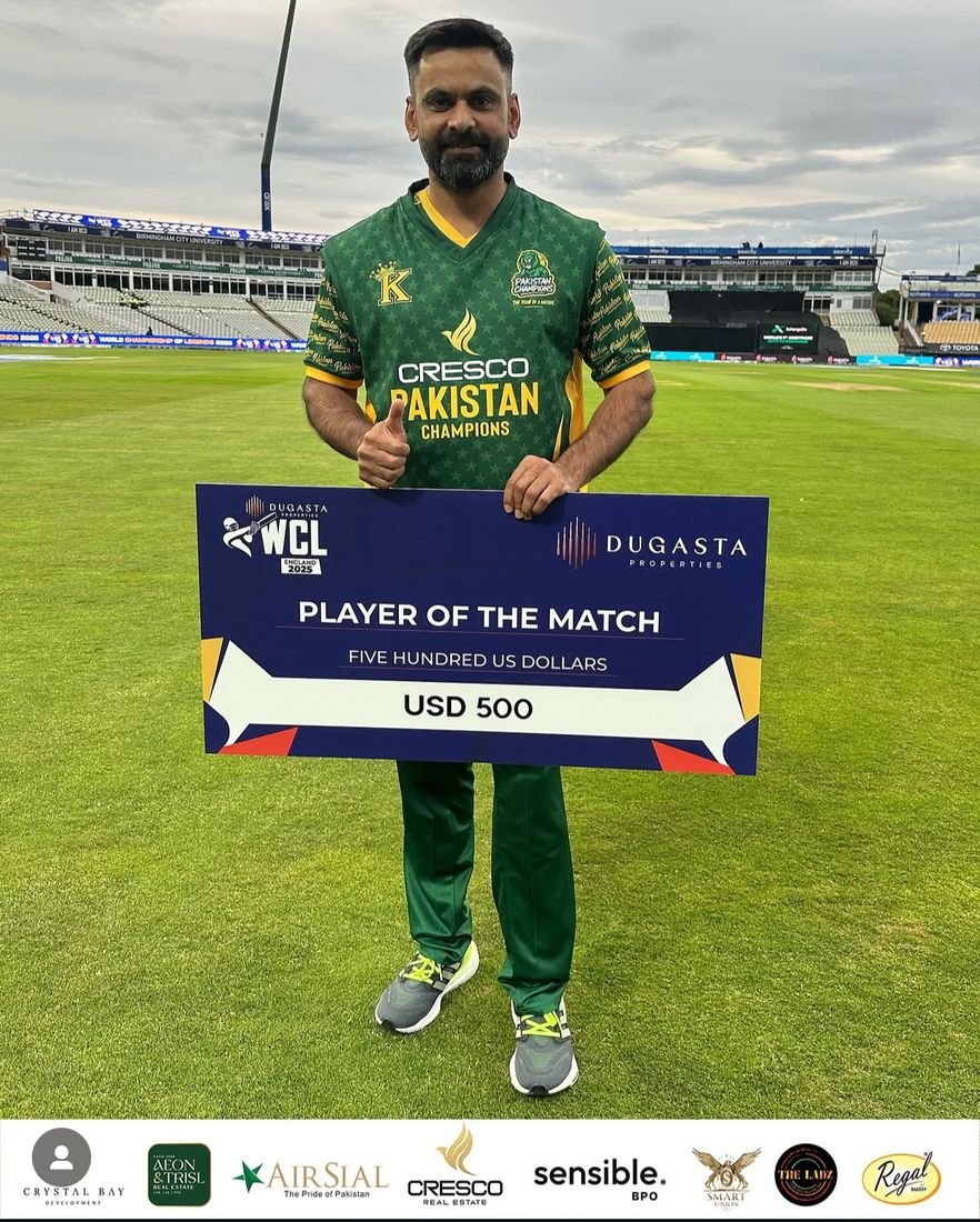 Cresco title sponsor Pakistan Champions WCL 2025